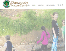 Tablet Screenshot of dunwoodynature.org